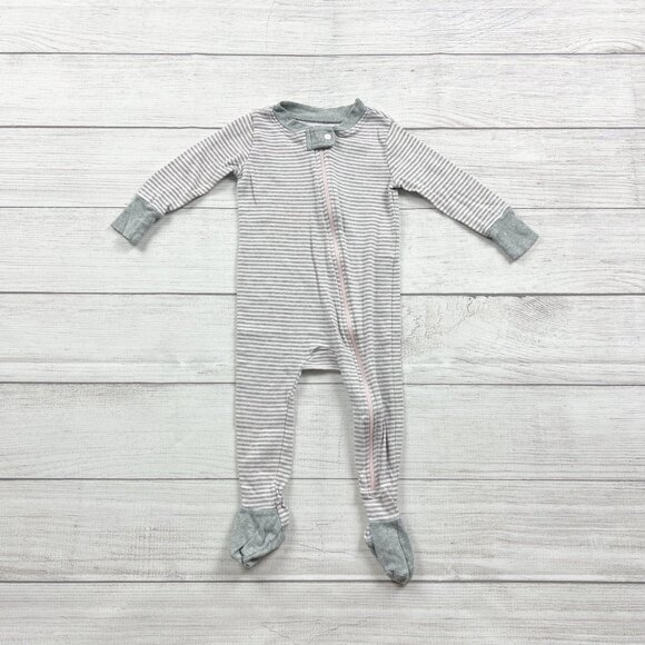 Burt’s Bees Baby Striped Pajamas - Picture 1 of 3